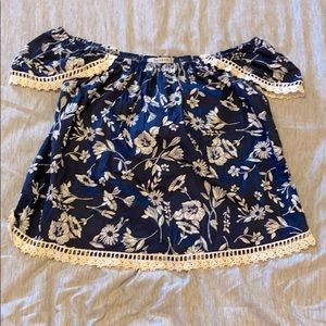 Off the shoulders blouse